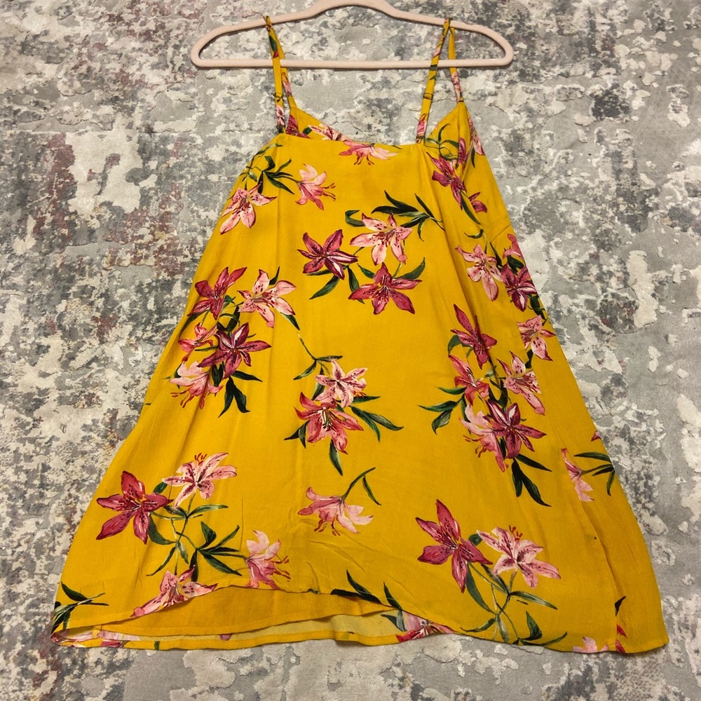 Beach Riot Yellow Floral Mini Dress - Picture 7 of 8